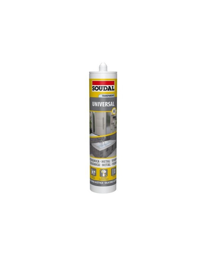 SILICONA 280ML. TRANSLUCIDA SOUDAL