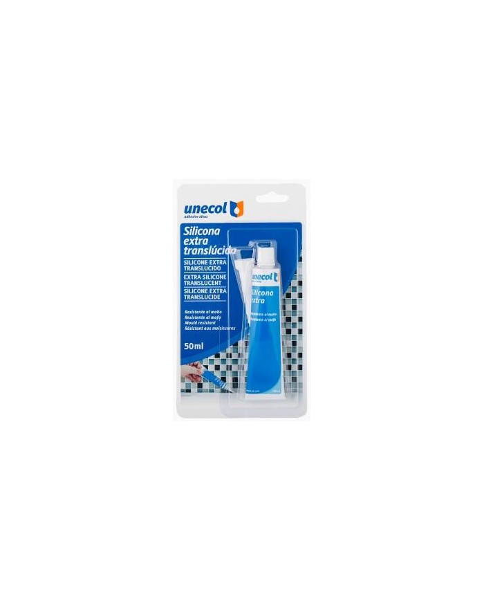 SILICONA TUBO 50GR. TRANSPARENTE UNECOL
