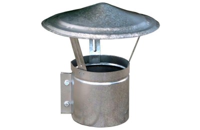 SOMBRERETE GALVANIZADO MODELO CHINO 120 MM.