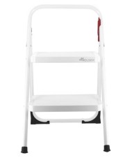 TABURETE ROLSER 2 PELDAÑOS M10 BLANCO