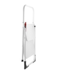 TABURETE ROLSER 2 PELDAÑOS M10 BLANCO