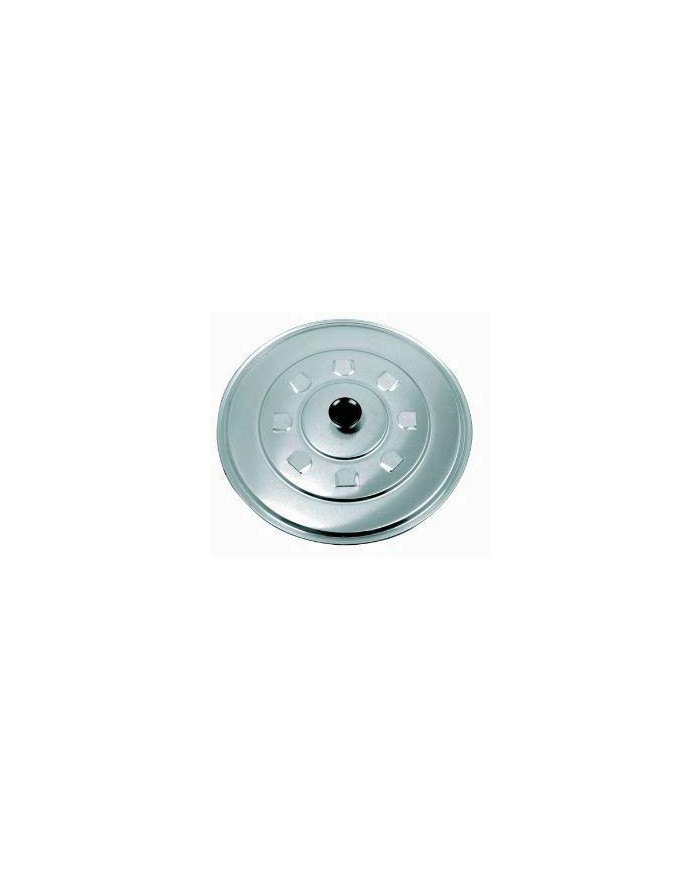 TAPADERA ALUMINIO CON DESVAPORIZADOR 22CMS