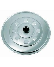 TAPADERA ALUMINIO CON DESVAPORIZADOR 22CMS
