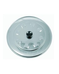 TAPADERA INOXIDABLE CON DESVAPORIZADOR 30CMS