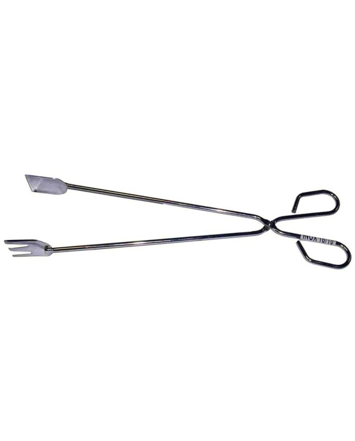 TENACILLA CARNE INOXIDABLE 35CM CON PALA SAUVIC