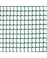 MALLA PLASTICO ECO VERDE 10X10 R/25MTS.