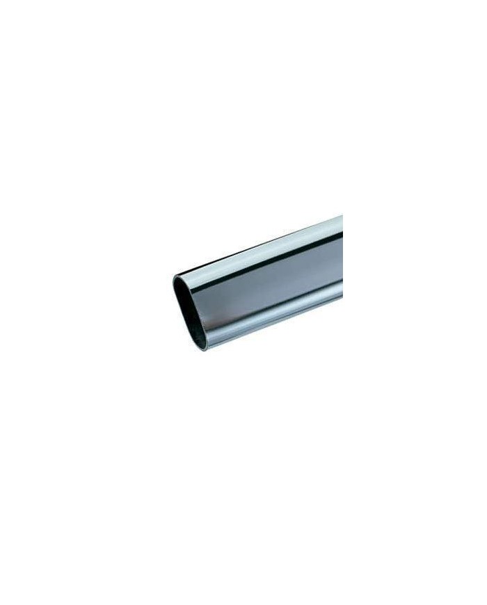 TUBO CROMADO 25 MM. X15 (B/4 MTS.) OVAL