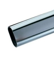TUBO CROMADO 25 MM. X15 (B/4 MTS.) OVAL