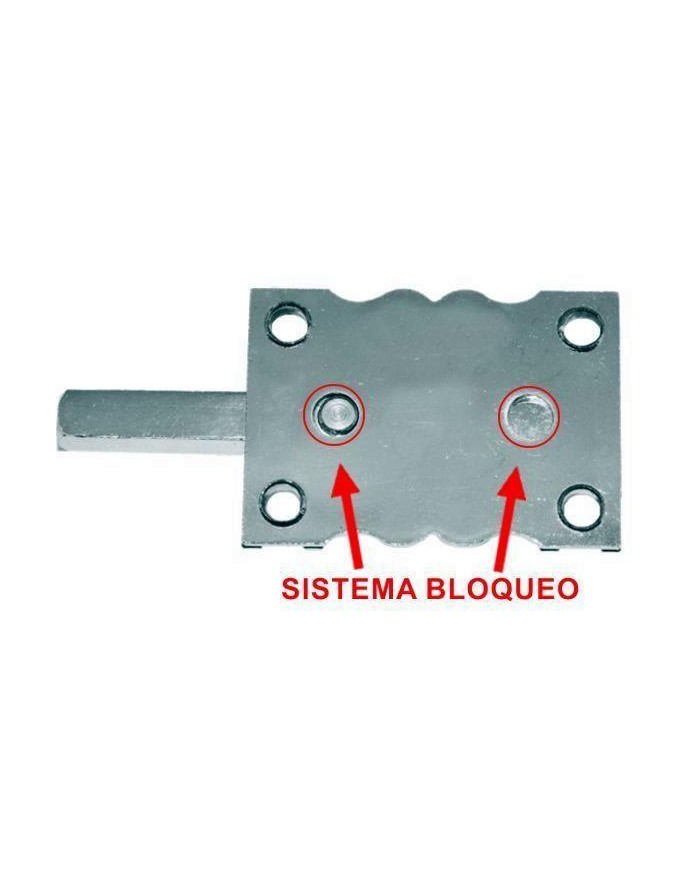 CERROJO INTERFER MODELO 8-87 NIQUEL