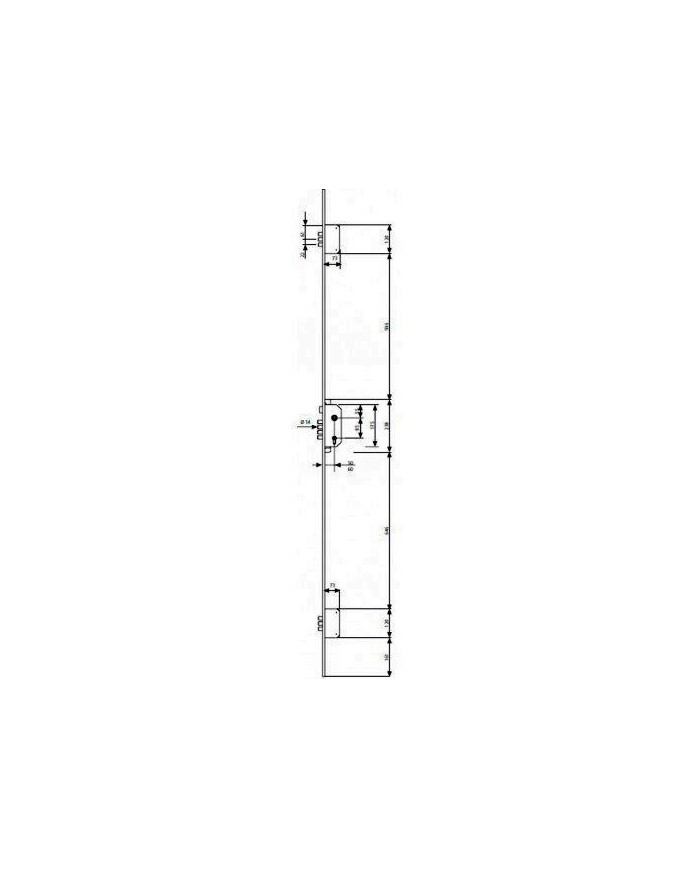 CERRADURA TESA T2B3566 LE 3 PUNTOS