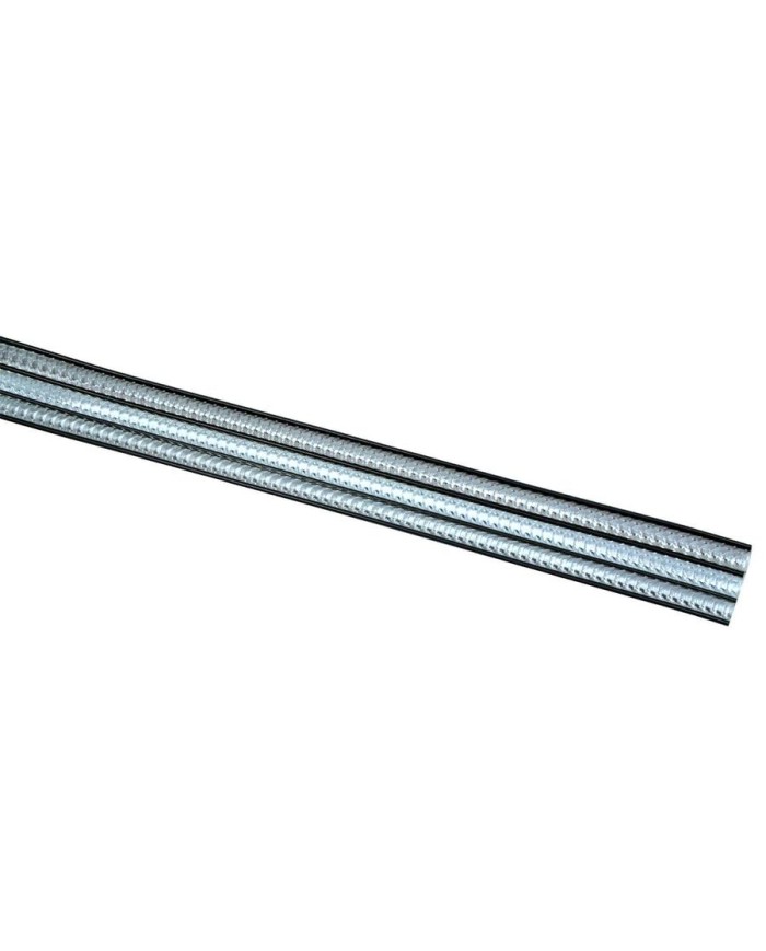 CORTINA TOSCA CINTA Nº 3 CRISTAL/MARRON 90x210