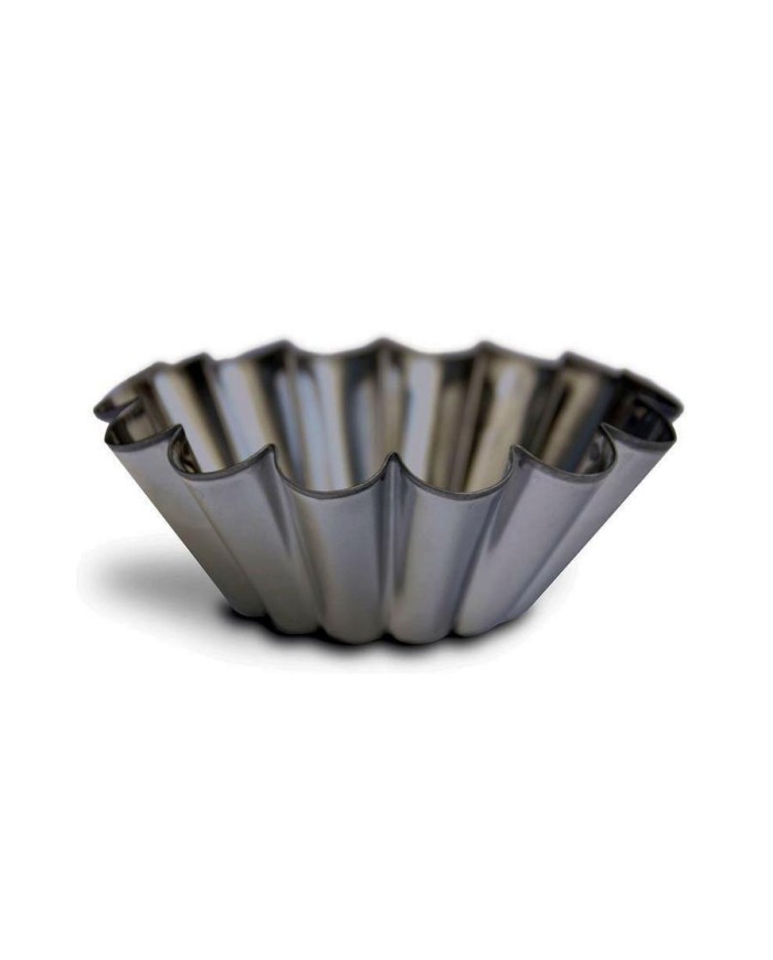 FLANERA ALUMINIO RIZADA  8 CMS.