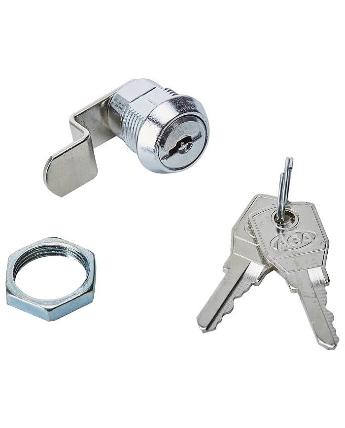 CERRADURA BUZON AGA R-135 CURVA LLAVES IGUALES
