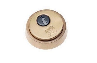 ESCUDO AMIG MOD.31-65 LATON MATE CIEGO