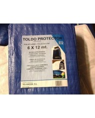 TOLDO REFORZADO AZUL 5X 8 90 GRS.