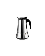 CAFETERA BONKAFFE 9 TAZAS INDUCCION INOXIDABLE ILSA
