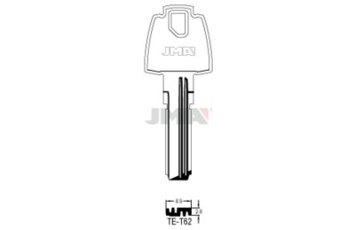 LLAVES BRUTO SEGURIDAD TE-T62    LATON