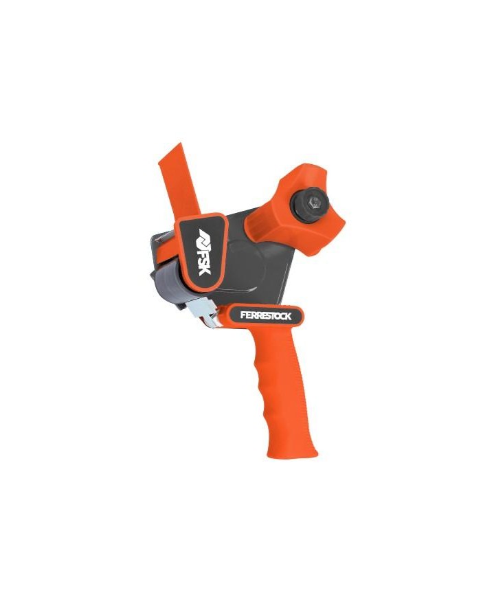 MAQUINA PRECINTAR PISTOLA NARANJA FSK