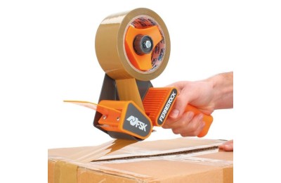 MAQUINA PRECINTAR PISTOLA NARANJA FSK