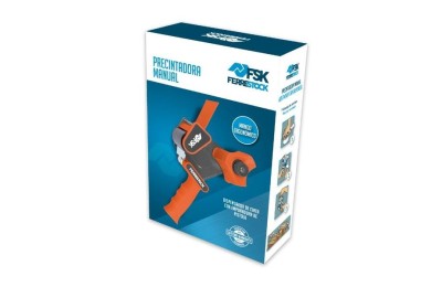 MAQUINA PRECINTAR PISTOLA NARANJA FSK