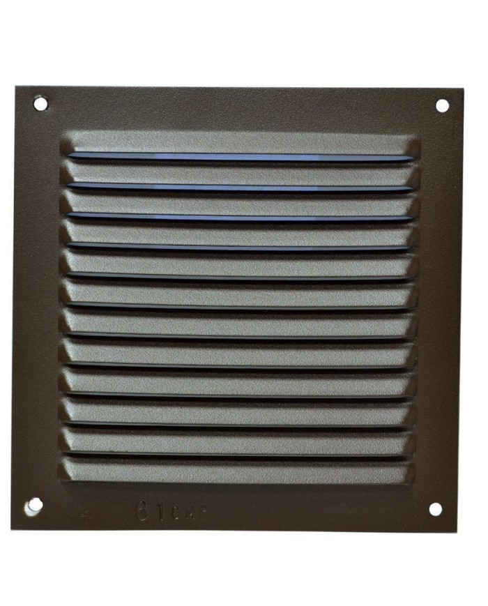 REJILLA GAS MARRON 15X15 CMS.