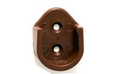 SOPORTE PLASTICO LATERAL T/ARMARIO MARRON