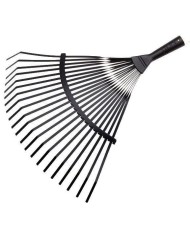ESCOBA JARDIN PLASTICO FLO SIN MANGO 43 CMS.