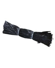 CINTA RAFIA NEGRA 40CMS. (250GR. APROX.)