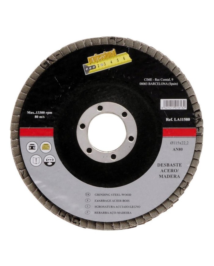 DISCO LAMINAS METAL MEDID LA-115-AN60 115MM
