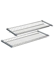 ESCURREPLATOS Y VASOS SAUVIC BLANCO 85CM.