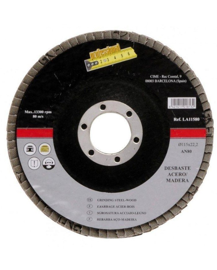 DISCO LAMINAS METAL MEDID LA-115-AN40 115MM