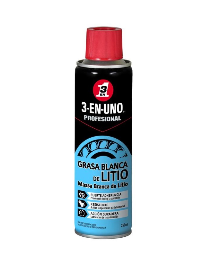 GRASA DE LITIO 250 ML. 3-EN-UNO