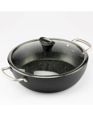 CACEROLA BAJA KADAL PIEDRA GREY 28 CMS.