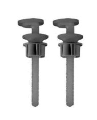 TORNILLOS CIS PLASTICO ASIENTO INODORO (JUEGO)