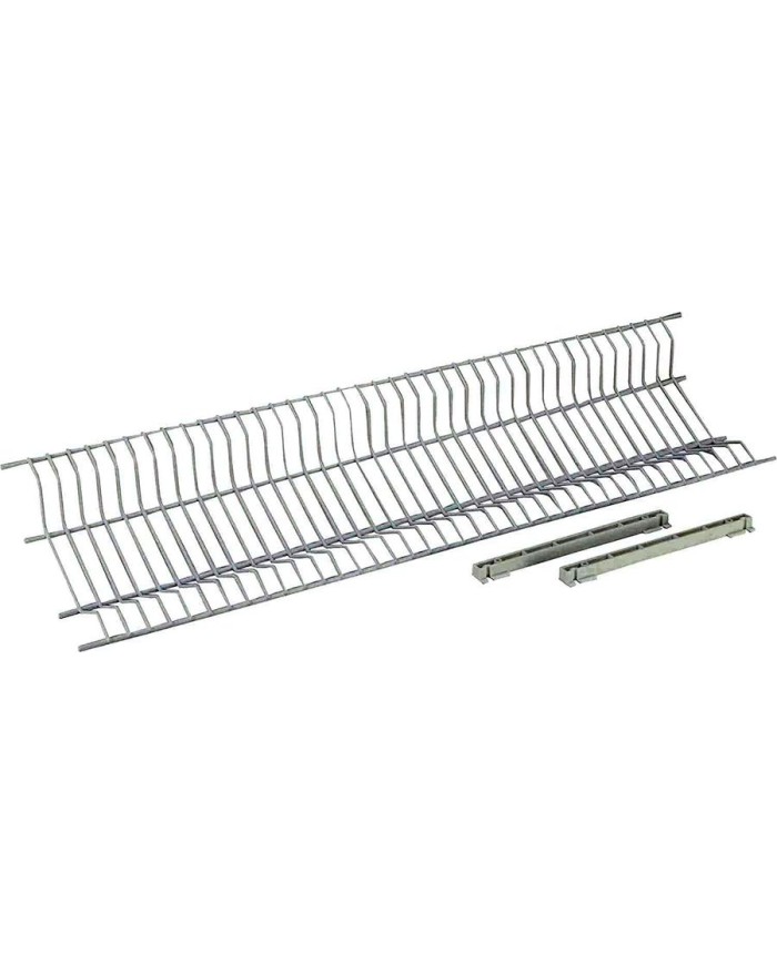 ESCURREPLATOS PLASTICO BLANCO 75CM CON REGLETA SAUVIC