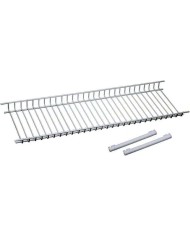 ESCURREVASOS SAUVIC PLASTICO BLANCO 65CMS CON REGLETA