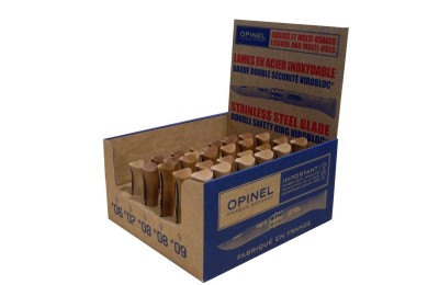 EXPOSITOR NAVAJAS OPINEL 30 PZS. INOXIDABLE