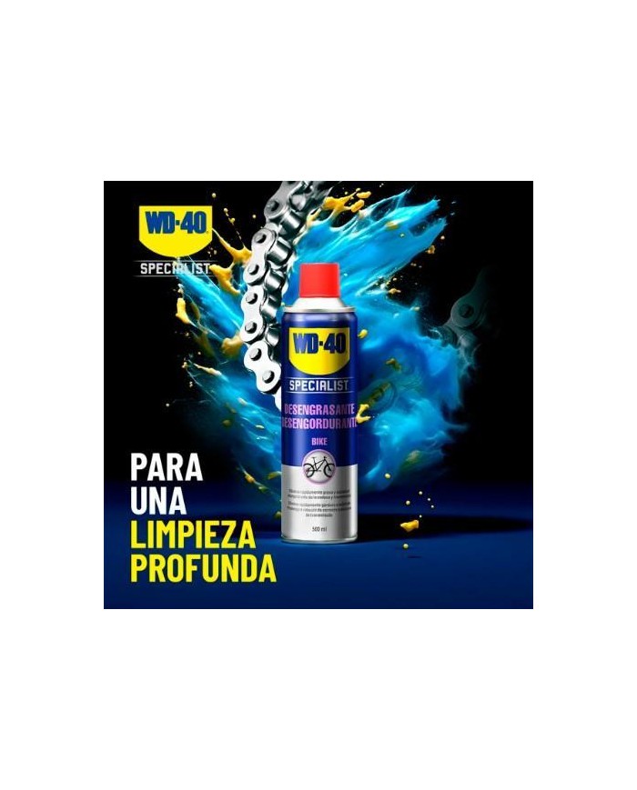 DESENGRASANTE WD40 BIKE CADENAS 500ML.