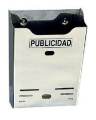 BUZON PUBLICIDAD BTV HORIZONTAL 17 INOXIDABLE 360X25