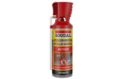 ESPUMA POLIURETANO SOUDAL 300ML.C/CANULA
