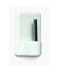 PERCHA BLANCA NESU 4 POMOS INCLINADOS NATURAL