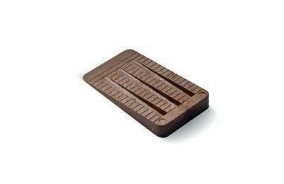CUÑA BRINOX PLAST. MARRON (66X30X15MM)2U