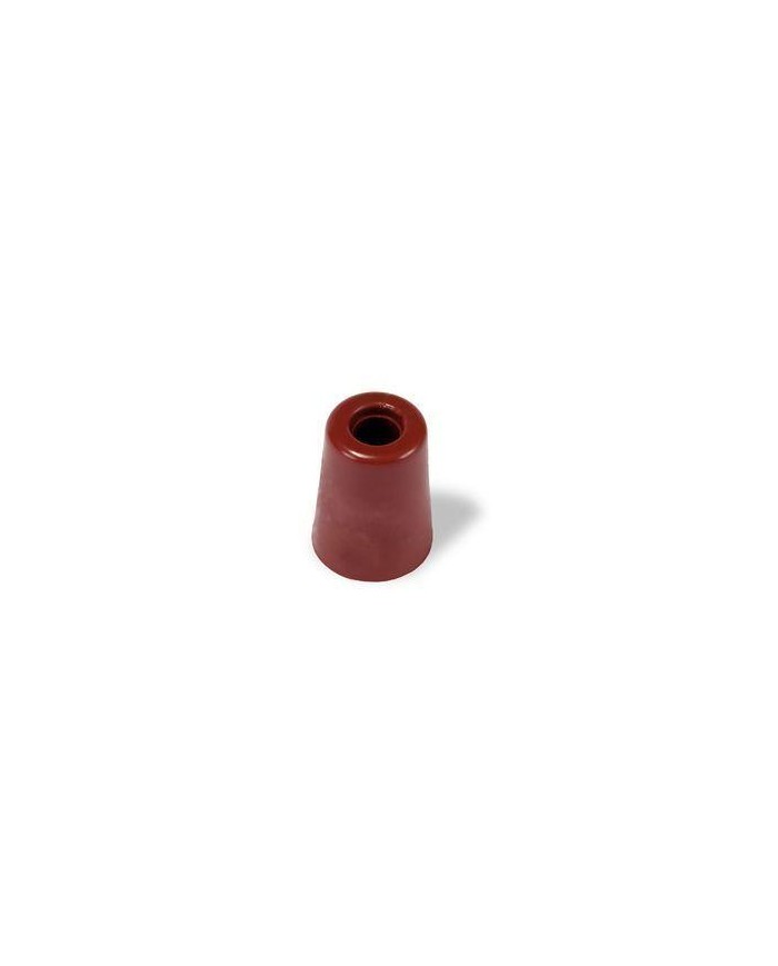TOPE C/TORNILLO BRINOX MARRON 37X50MM.