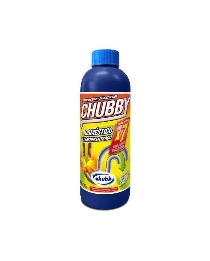 DESATASCADOR DOMESTICO CHUBB  500ML. CAJA 12