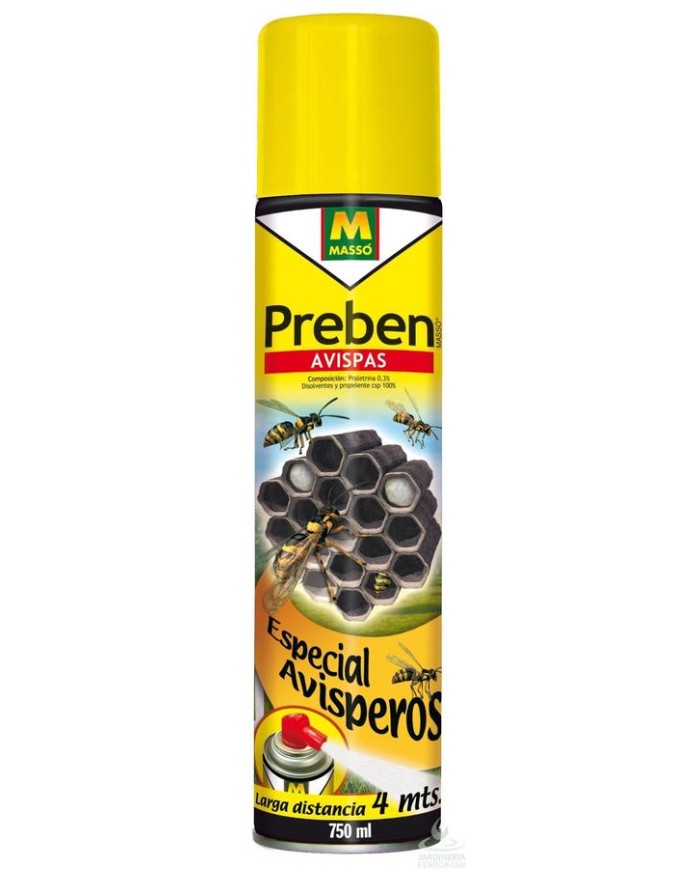 INSECTICIDA AVISPEROS 750ML. PREBEN MASSO