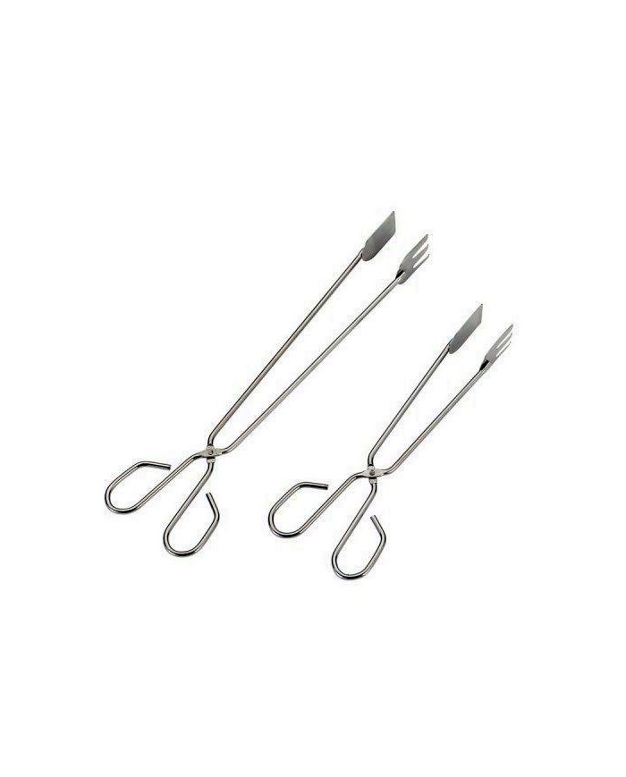 TENACILLA CARNE INOXIDABLE 25CM CON PALA SAUVIC
