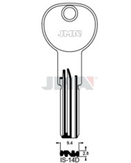 LLAVES BRUTO SEGURIDAD IS-10     LATON