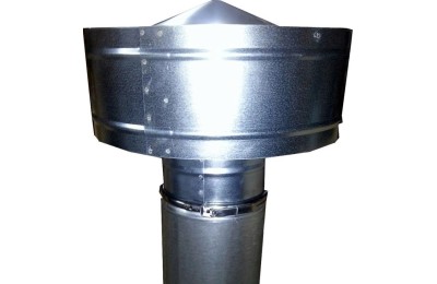 SOMBRERETE GALVANIZADO ANTIRREGOLF. 100MM