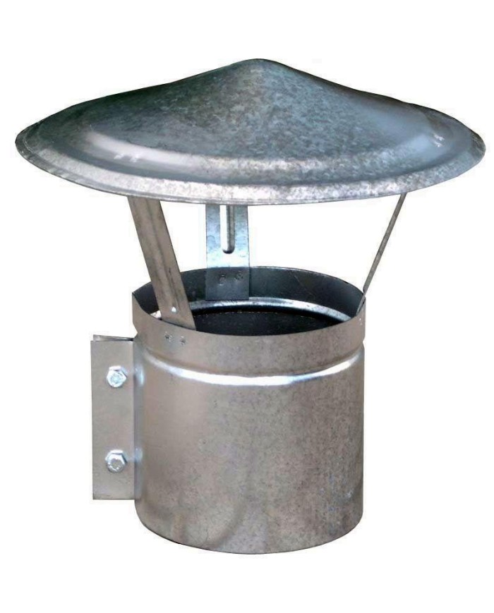 SOMBRERETE GALVANIZADO MODELO CHINO 110 MM.