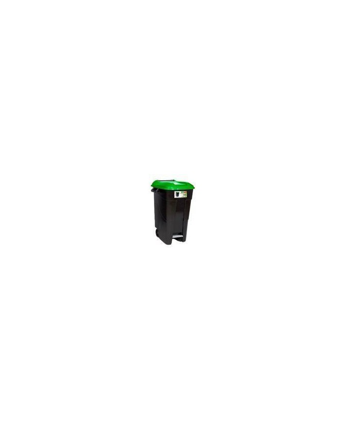 CONTENEDOR TAYG VERDE C/RU+PEDAL 120LTS.